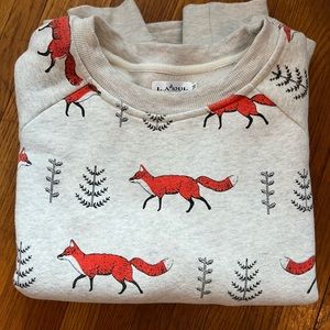 The coziest fleece sweatshirt